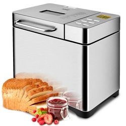 19-in-1 2LB Bread Maker Machine Fully Automatic LCD Display