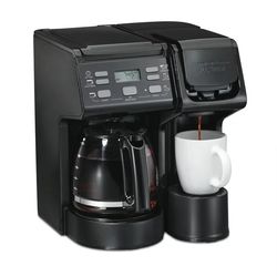 Beach FlexBrew Trio Coffee Maker, Single Serve or 12 Cups, Black, 49904