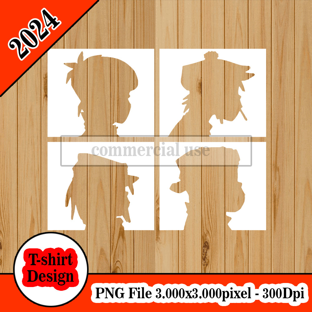 Gorillaz - Demon Days Silhouette.jpg