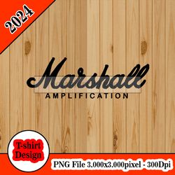 MARSHALL amplification tshirt design PNG higt quality 300dpi digital file instant download