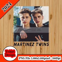 Martinez Twins tshirt design PNG higt quality 300dpi digital file instant download