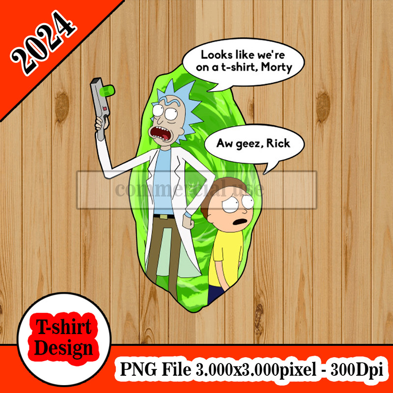 Rick And Morty Looks like we’re on a t-shirt.jpg
