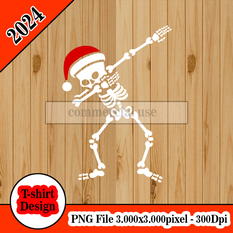Santa dab dabbing skeleton.jpg