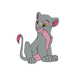 lion king nala design embroidery