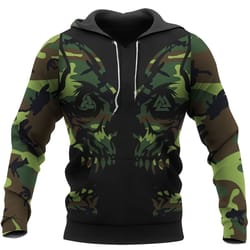 viking clothing camo viking, all over print hoodie zip hoodie fleece hoodie 3d, vikings tattoo hoodie 3d ka139