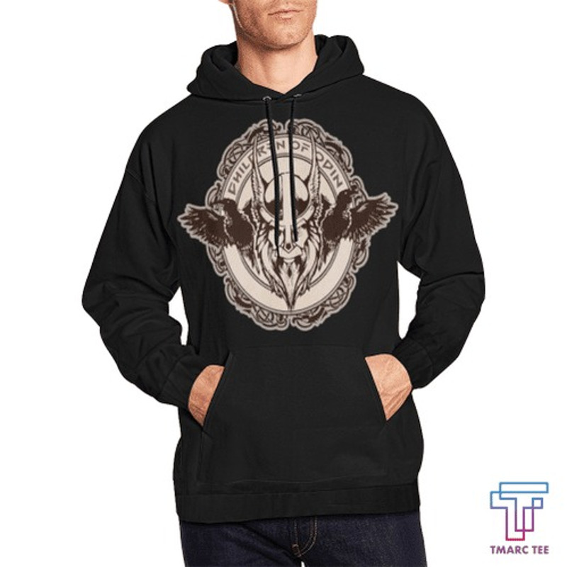 Viking Hoodie - Children Of Odin, All Over Print Hoodie Zip Hoodie Fleece Hoodi 3D, Vikings Tattoo Hoodie 3D KA353