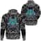 Viking Hoodieaven and Vegvisir, All Over Print Hoodie Zip Hoodie Fleece Hoodi 3D, Vikings Tattoo Hoodie 3D KA469