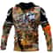 Hunting Camo Over Printed Unisex,All Over Print Hoodie Zip Hoodie Fleece Hoodi 3D, Vikings Tattoo Hoodie 3D KA608