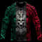 Mexican Aztec Warrior Hoodie,All Over Print Hoodie Zip Hoodie Fleece Hoodi 3D, Vikings Tattoo Hoodie 3D KA643