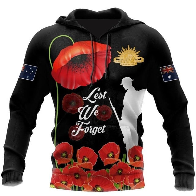 Premium Unisex Hoodie Poppy Flower Les, All Over Print Hoodie Zip Hoodie Fleece Hoodi 3D, Vikings Tattoo Hoodie 3D KA788
