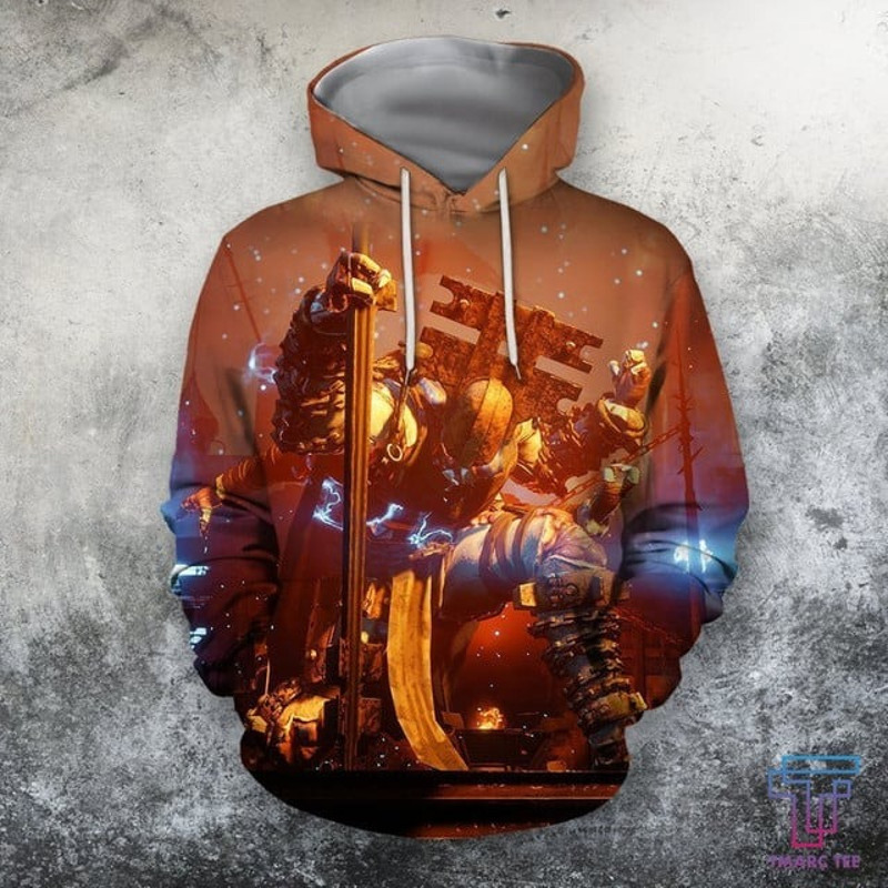 D All Over Print Destiny Art Hoodie, All Over Print Hoodie Zip Hoodie Fleece Hoodie 3D, Vikings Tattoo Hoodie 3D KA922