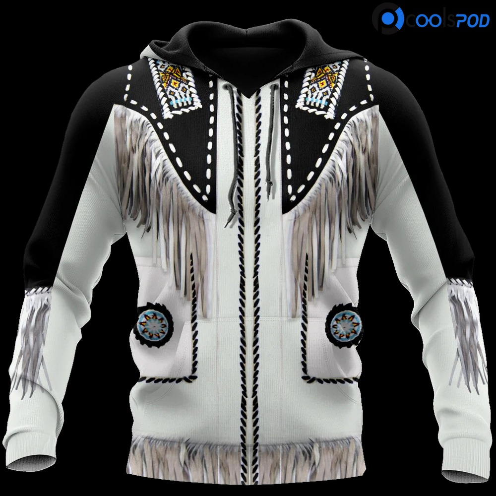 3D All Over Print Cowboy, All Over Print Hoodie Zip Hoodie Fleece Hoodie 3D, Vikings Tattoo Hoodie 3D KA949