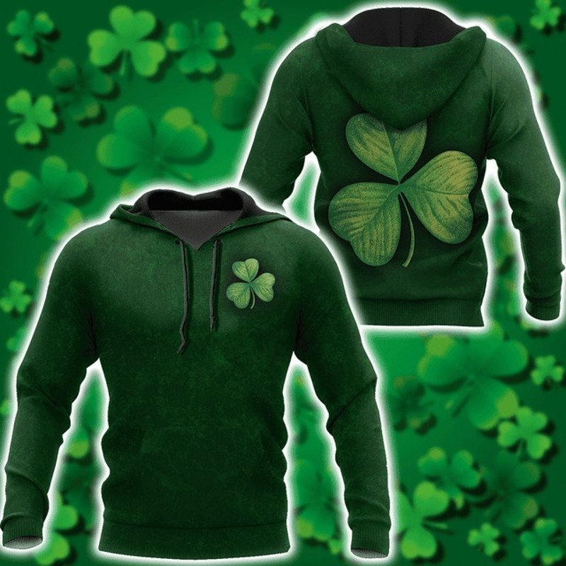 Irish St.Patrick d hoodie shirt, All Over Print Hoodie Zip Hoodie Fleece Hoodie 3D, Vikings Tattoo Hoodie 3D KA982