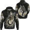 Viking Warrior Gold Version Hoodie, , All Over Print Hoodie Zip Hoodie Fleece Hoodie 3D, Vikings Tattoo Hoodie 3D KA1080