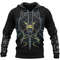 Viking Clothing The Fenrir Gold Vers, All Over Print Hoodie Zip Hoodie Fleece Hoodie 3D, Vikings Tattoo Hoodie 3D KA1081