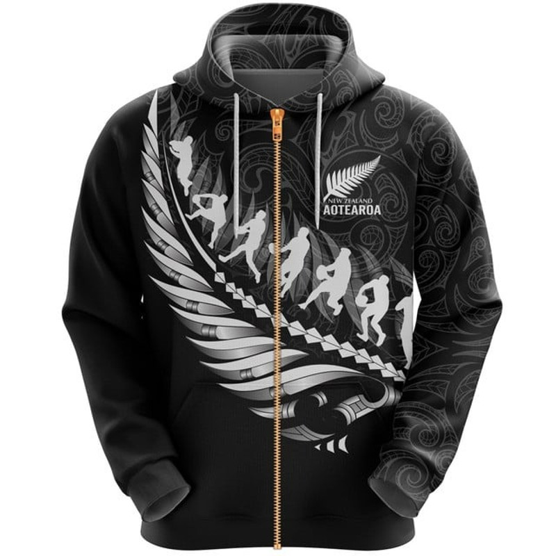 Aotearoa New Zealand Hoodie Maori, All Over Print Hoodie Zip Hoodie Fleece Hoodie 3D, Vikings Tattoo Hoodie 3D KA1217