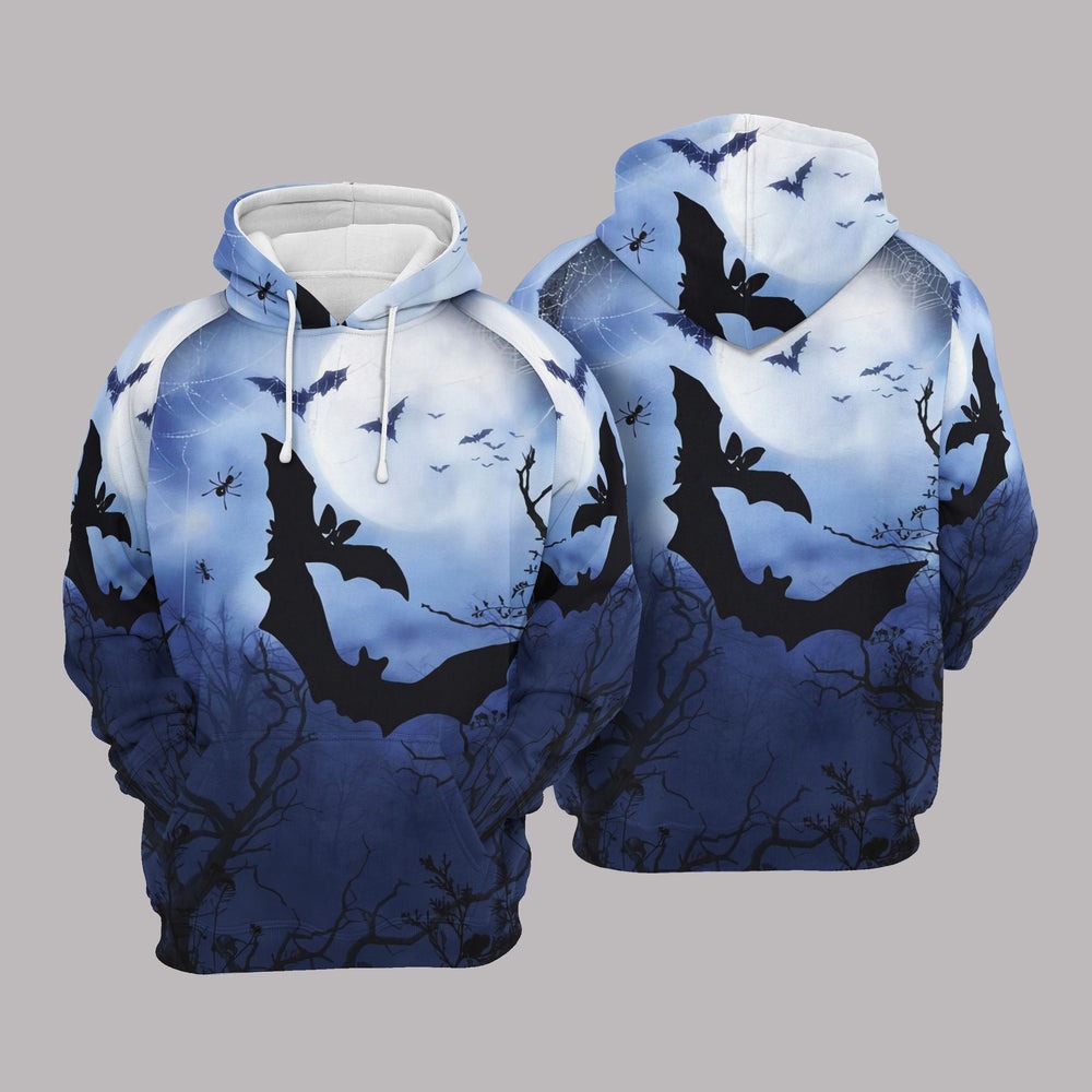 Nightmare Halloween Hoodies, All Over Print Hoodie Zip Hoodie Fleece Hoodie 3D, Vikings Tattoo Hoodie 3D KA1280