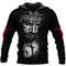 Love Jesus Full Printed Hoodie, All Over Print Hoodie Zip Hoodie Fleece Hoodie 3D, Vikings Tattoo Hoodie 3D KA1291