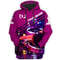 Custom DJ Clothing, Deezay Shirt Men, All Over Print Hoodie Zip Hoodie Fleece Hoodie 3D, Vikings Tattoo Hoodie 3D KA1293