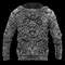 Aztec Printed Hoodie, All Over Print Hoodie Zip Hoodie Fleece Hoodie 3D, Vikings Tattoo Hoodie 3D KA1367