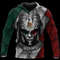 Aztec Warrior Mexico Unisex Hoodies, All Over Print Hoodie Zip Hoodie Fleece Hoodie 3D, Vikings Tattoo Hoodie 3D KA1369