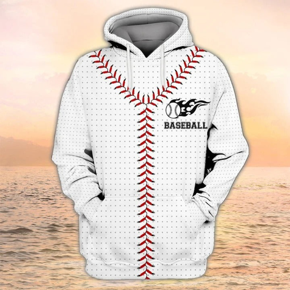 Baseball Player Hoodie, All Over Print Hoodie Zip Hoodie Fleece Hoodie 3D, Vikings Tattoo Hoodie 3D KA1374