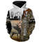 Best Elk Hunting Custom, All Over Print Hoodie Zip Hoodie Fleece Hoodie 3D, Vikings Tattoo Hoodie 3D KA1343