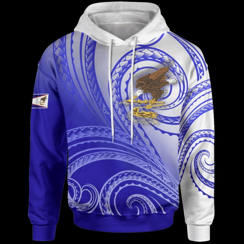 American Samoa Polynesian Hoodie, All Over Print Hoodie Zip Hoodie Fleece Hoodie 3D, Vikings Tattoo Hoodie 3D KA1376