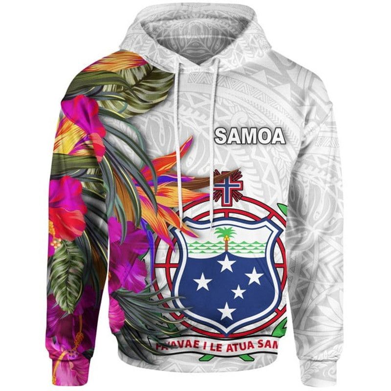 American Samoa Hoodie Hibiscus Polyn, All Over Print Hoodie Zip Hoodie Fleece Hoodie 3D, Vikings Tattoo Hoodie 3D KA1431