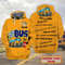Custom Name 3D All About That Bus Zi, All Over Print Hoodie Zip Hoodie Fleece Hoodie 3D, Vikings Tattoo Hoodie 3D KA1598