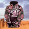 Deer Hunting Hoodie, All Over Print Hoodie Zip Hoodie Fleece Hoodie 3D, Vikings Tattoo Hoodie 3D KA1600