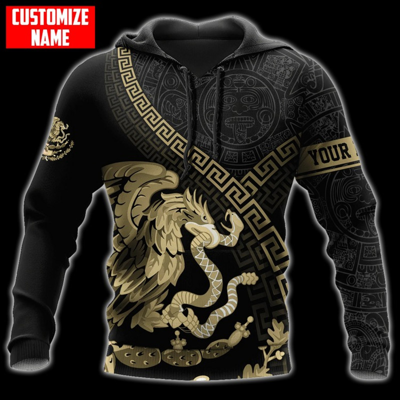 Mexico Hoodie, Mexican Hoodie, All Over Print Hoodie Zip Hoodie Fleece Hoodie 3D, Vikings Tattoo Hoodie 3D KA1604
