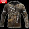 Custom Name Deer Hunting Hoodie, All Over Print Hoodie Zip Hoodie Fleece Hoodie 3D, Vikings Tattoo Hoodie 3D KA1628
