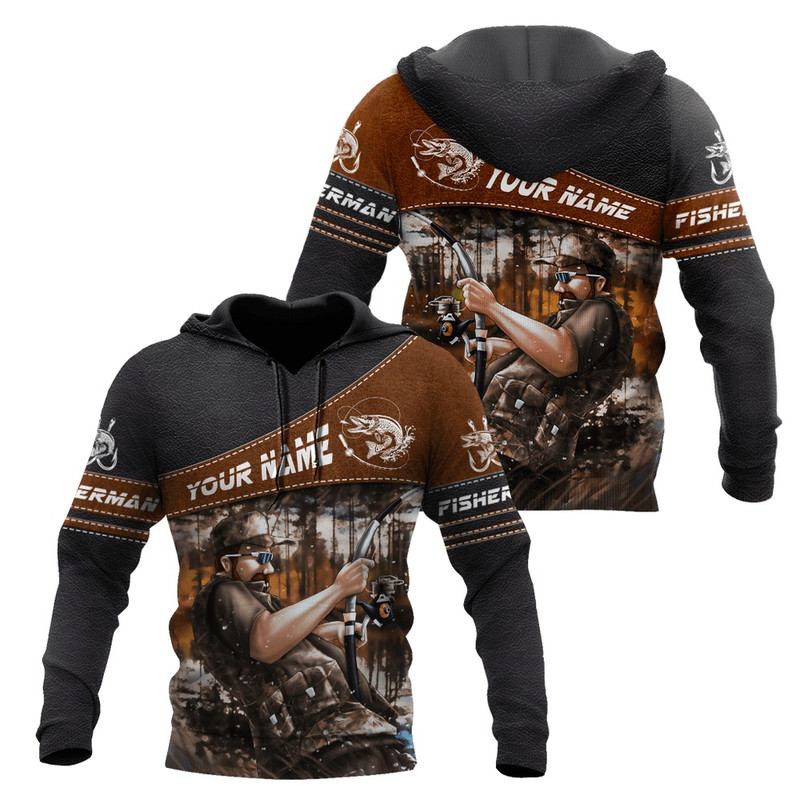 Fisherman Keep It Reel Lake Fishing, All Over Print Hoodie Zip Hoodie Fleece Hoodie 3D, Vikings Tattoo Hoodie 3d KA1823