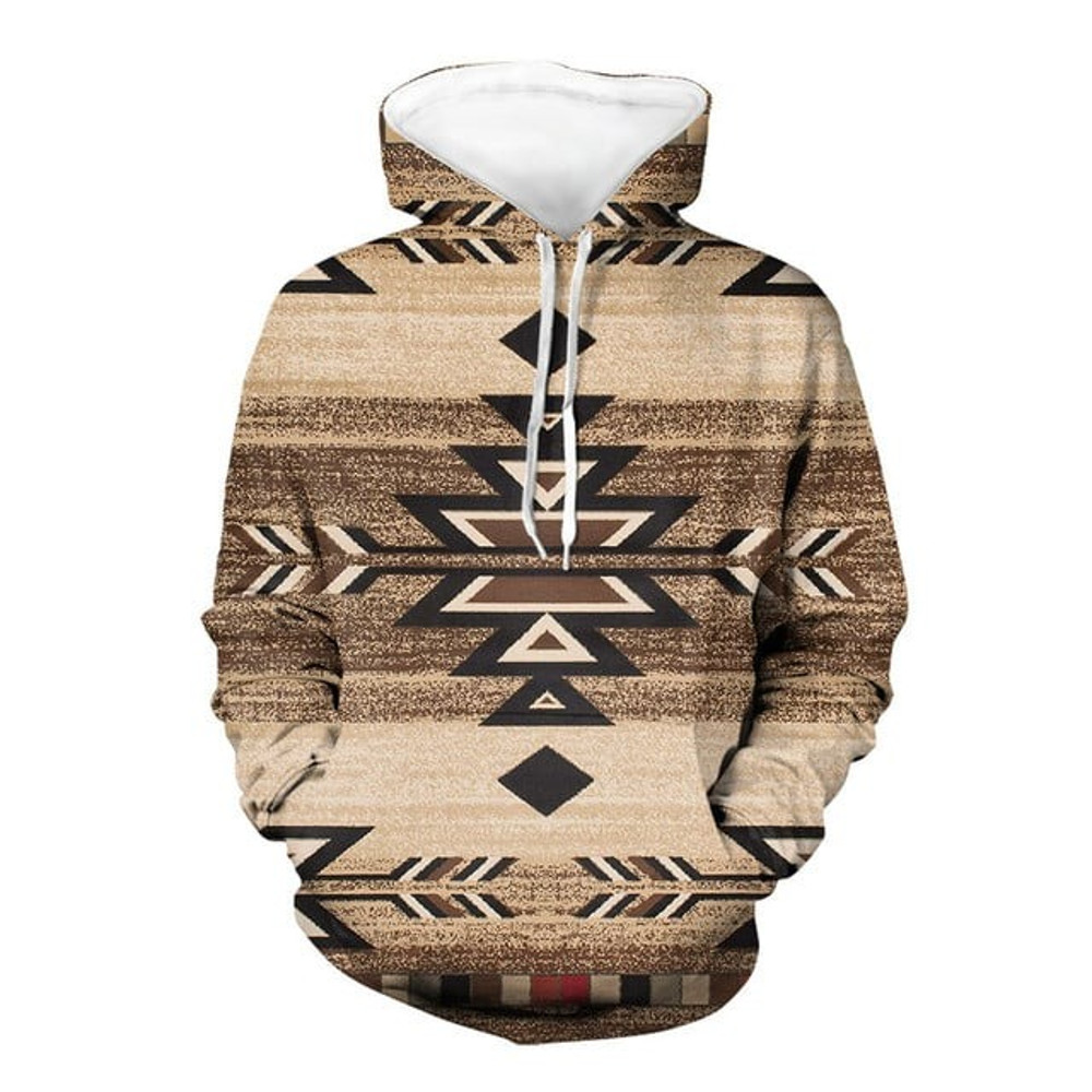 Brown Arrow Native American 3D, All Over Print Hoodie Zip Hoodie Fleece Hoodie 3D, Vikings Tattoo Hoodie 3d KA1962