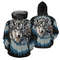 Native American Native Wolf Face Art, All Over Print Hoodie Zip Hoodie Fleece Hoodie 3D, Vikings Tattoo Hoodie 3d KA1981