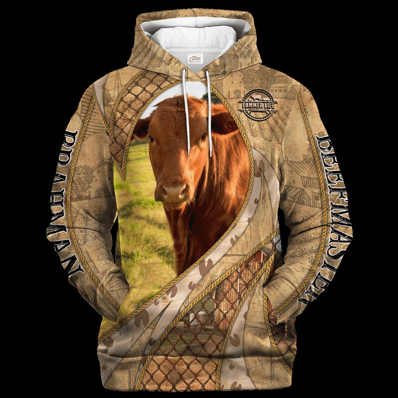 In The Memories Of Beefmaster Hoodie,All Over Print Hoodie Zip Hoodie Fleece Hoodie 3D, Vikings Tattoo Hoodie 3d KA2102