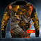 Combatant Viking Custom 3D Hoodie, All Over Print Hoodie Unisex