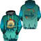 Camping Blue Bear Compass Hoodie 3D, Personal All Over Print Hoodie Unisex