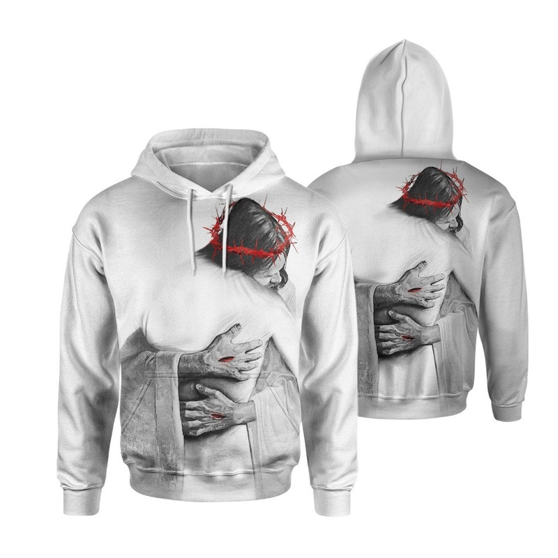 In The Arms of LORD Hoodie 3D, Personal All Over Print Hoodie Unisex