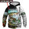 Northern Pike Fishing Hoodie 3D, Personal All Over Print Hoodie Unisex