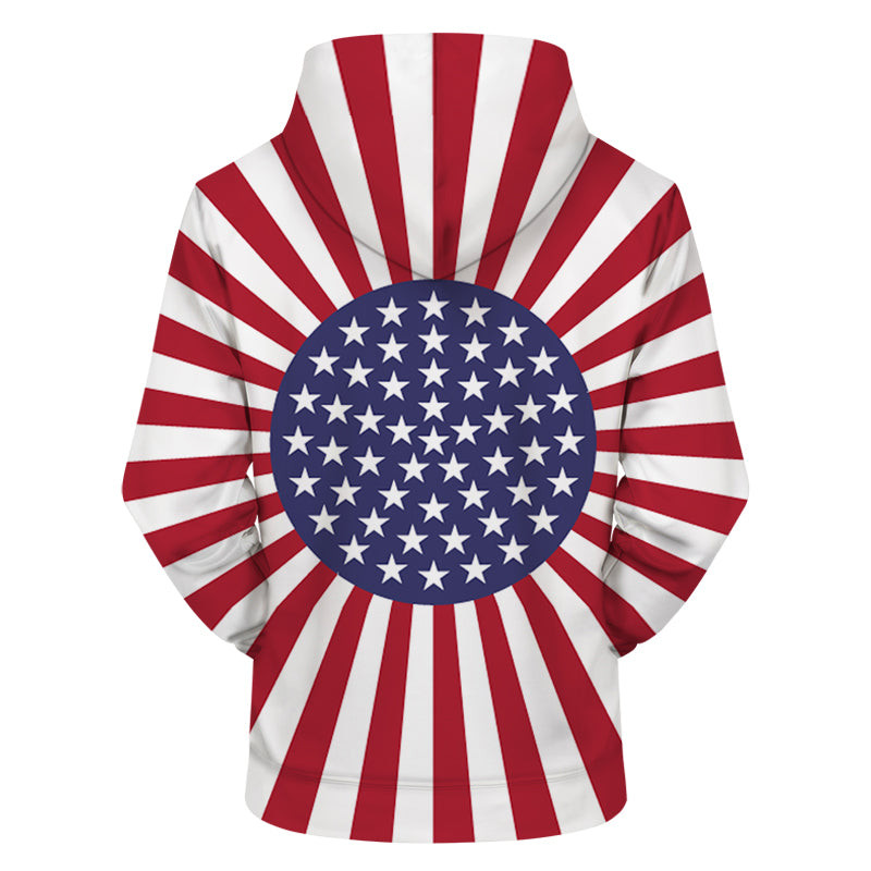 American Twist 3D - Sweatshirt, Hoodie, Pullover