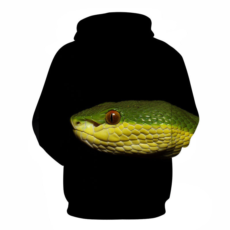 Mysterious Snake Face 3D - Sweatshirt, Hoodie, Pullover