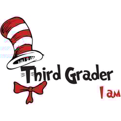 third grader i am svg, dr seuss svg, dr seuss book, dr seuss vector, seuss third grader, seuss svg, seuss book svg,