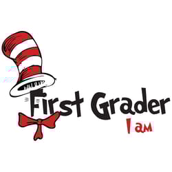 first grader i am svg, dr seuss svg, dr seuss book, dr seuss vector, seuss first grader, seuss svg, seuss book svg,