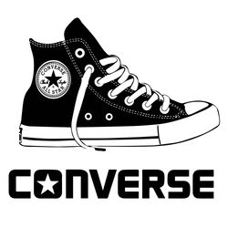 Converse SVG Sticker Print PNG | Decal | High Quality | Digital File | Download Only | Cricut | Vector| Svg,Pdf,Png