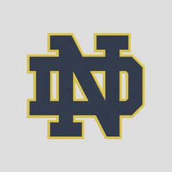 notre dame fighting irish embroidery designs, ncaa logo embroidery files, machine embroidery pattern, digital download