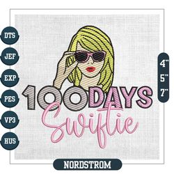 100 Days Swiftie Happy School Day Embroidery