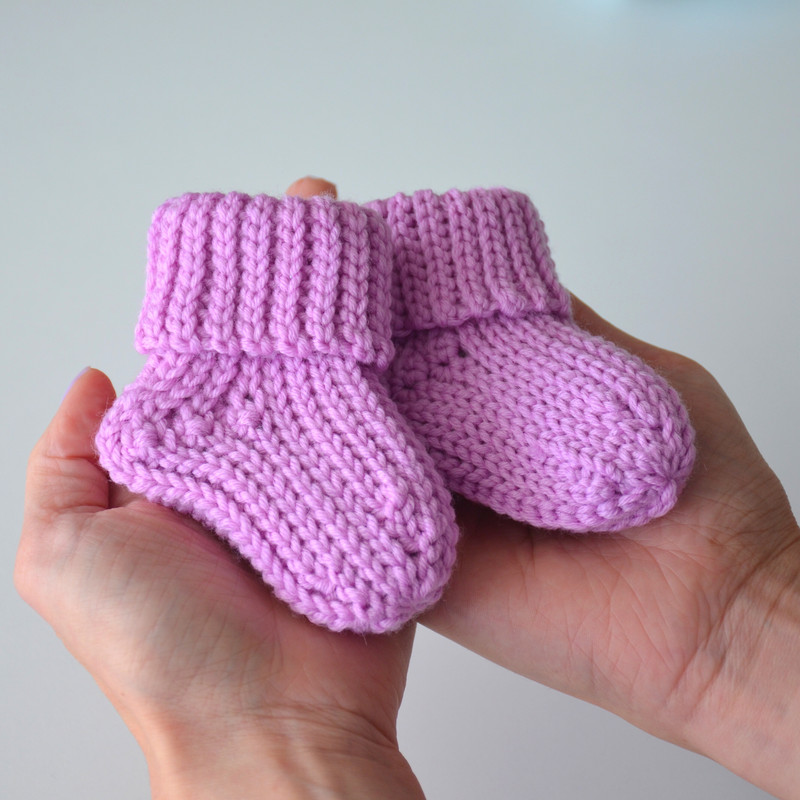 Crochet Baby Socks Pattern Warm Winter Socks Newborn Baby Girl Boy Unisex 3 Sizes Up Newborn To 12 Months 0