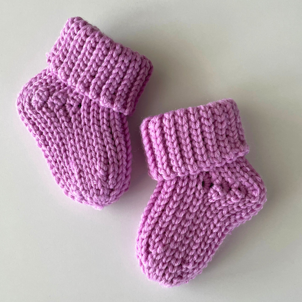 Crochet Baby Socks Pattern Warm Winter Socks Newborn Baby Girl Boy Unisex 3 Sizes Up Newborn To 12 Months 2